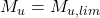  M_u = M_{u,lim} 