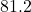 81.2 %