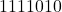 1111010