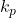  k_p 