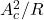  A_c^2 / R 