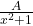 \frac{A}{x^2+1}