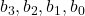  b_3, b_2, b_1, b_0 