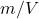  m/V 