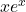 x e^x